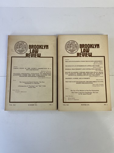 Brooklyn law review set - review, trade