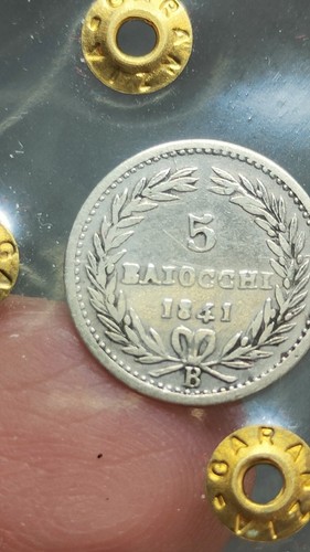 Baiocchi pontificio 1841 - baiocchi, st