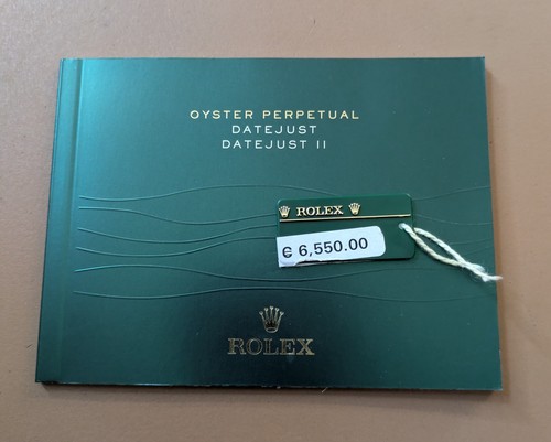 Rolex datejust 116234 libretto - datejust,