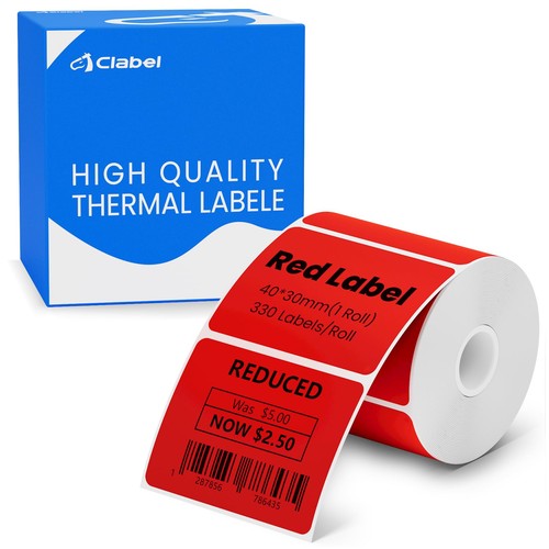 Clabel rotolo 40x30mm nastro - clabel,