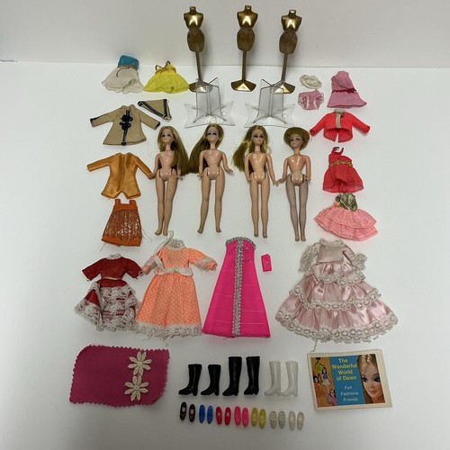 Vintage topper dawn doll - , lot