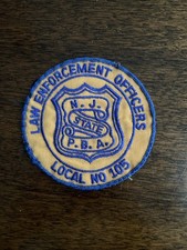 Patch polizia vintage NJ State
