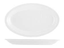 Piatto Porcellana Roma Bianco