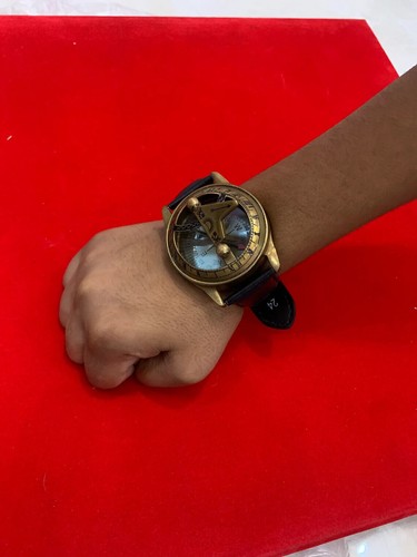 Orologio polso ottone - da,