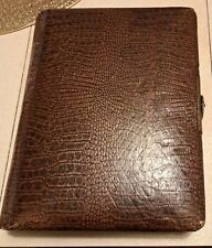 ALBUM PELLE DEL 1800 CON 50 FOTO D EPOCA THE ALBUM OF FIELDS