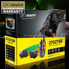 Dogtra 2702T&B Remote 2-Dog Addestramento Beeper Collari Trainer Sistema Treno & Beep
