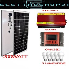 Kit Fotovoltaico 3Kw giorno