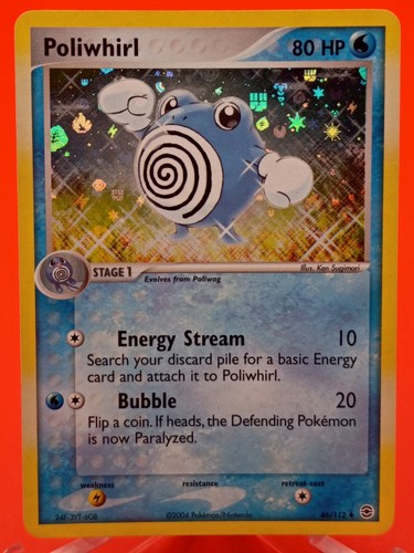 Poliwhirl 112 rosso - poliwhirl,