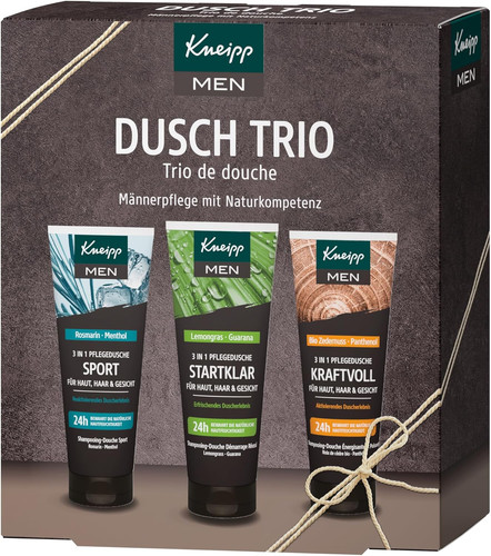 Set regalo uomo doccia - da, trio