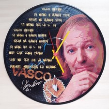 Orologio Su Vinile 33 Giri Omaggio A Vasco Rossi