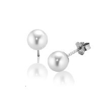 Orecchini oro bianco 18kt - in,