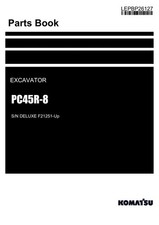 Komatsu pc45r catalogo - komatsu,