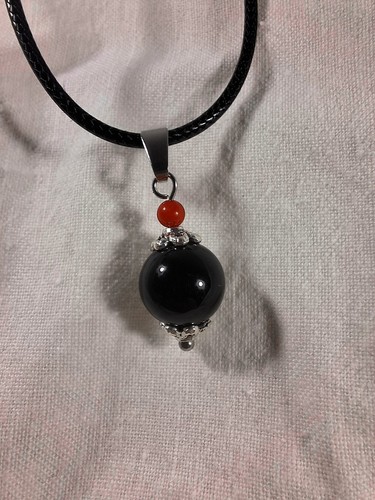 Collana coccu corallo fatto - coccu,