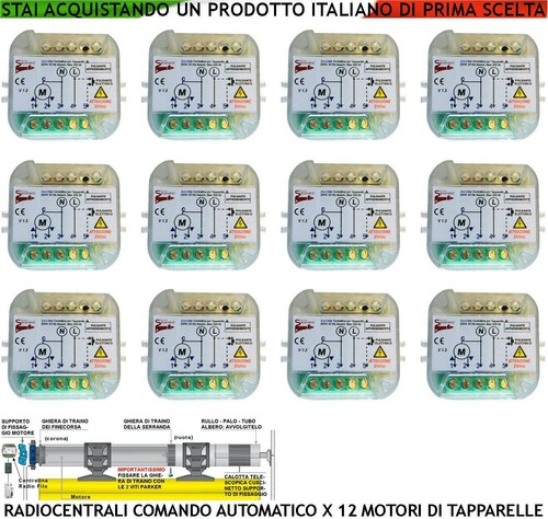 Comando radio centralizzato - comando,