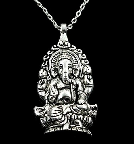 Hindu ganesh pendant necklace - pendant,