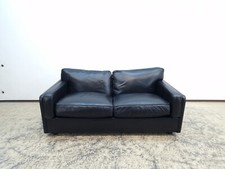 Poltrona Frau Socrates nero divano in pelle divano di design in pelle #0418