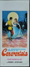 locandina CENERENTOLA CINDERELLA CARTONE ANIMATO CARTOONS WALT DISNEY