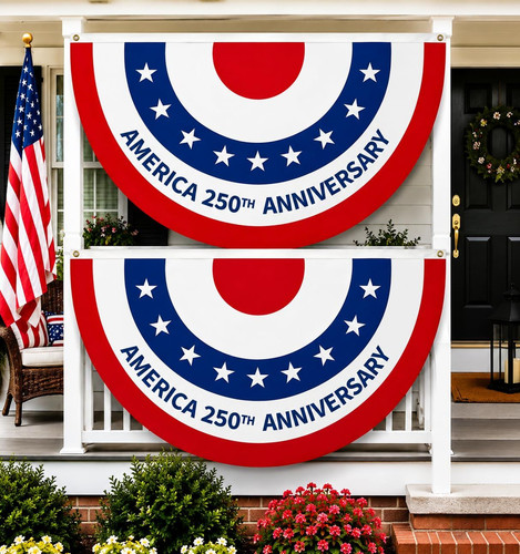 America 250th birthday - birthday, half