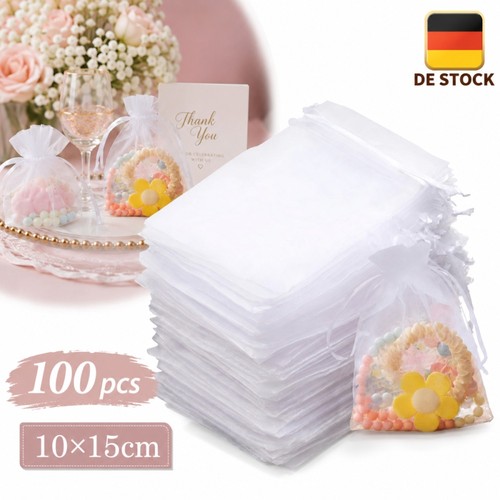 100 pezzi sacchetti organza - 100, di