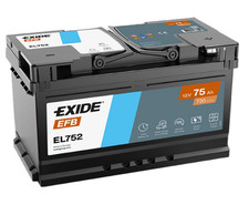 Batteria Auto Exide EFB EL752