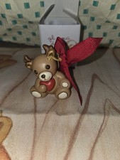 Thun Addobbo albero Natale Renna Con Cuore Senza Scatola Originale