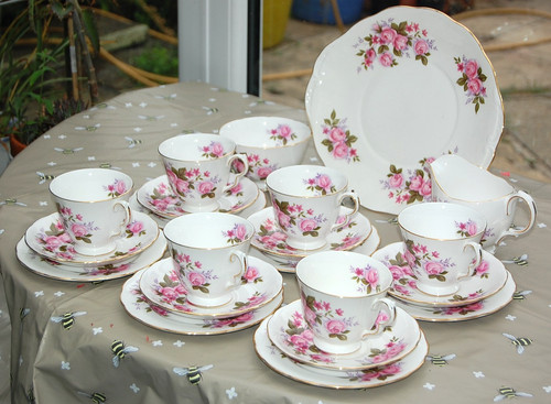 Set tè vintage - set, queen