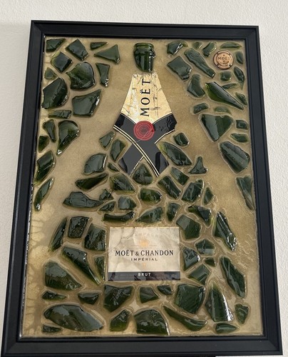 Quadro bottiglia rotta moet - moet, &