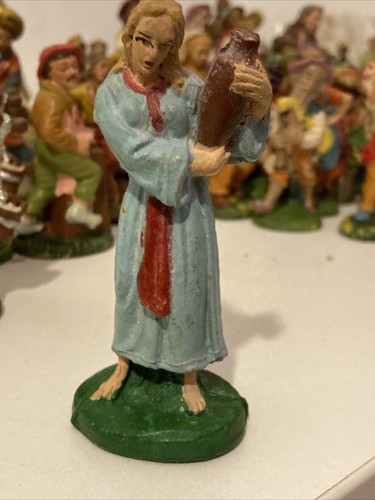 Antica statuina presepe - statuina,