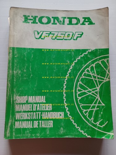Honda 750 1983 manuale - 750, f