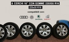 5 Cerchi Audi Originali 16''