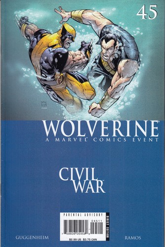 Wolverine fumetto marvel - wolverine, n.45