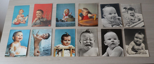 Lotto cartoline simpatiche - 12,