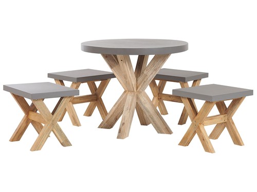 Set giardino con tavolo - da,