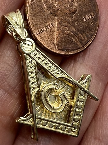 Collana ciondolo gold massone - ciondolo,