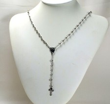 COLLANA ROSARIO ARGENTO 925