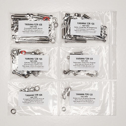 Yamaha tzr 125 1987 1992 - 1987-1992, kit