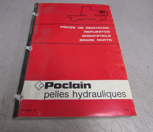 Poclain pelles idraulica - poclain, 90