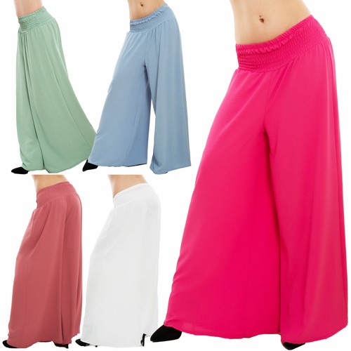Pantaloni donna palazzo estivi
