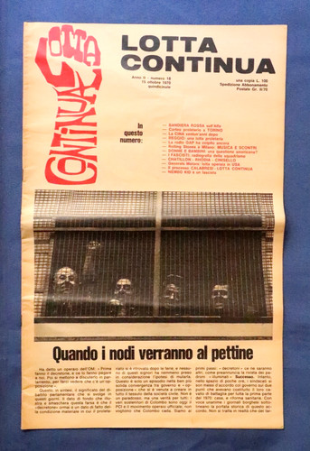 Lotta continua 1970 - lotta,