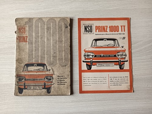 Nsu prinz 1000 - 1000, owner's