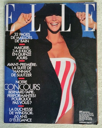 French magazine elle may - french, may.1986