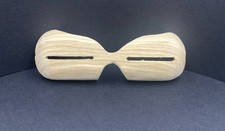 Occhiali da neve in legno