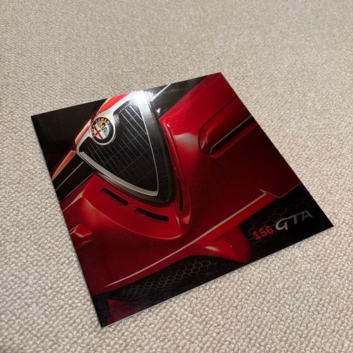 Alfa romeo 156 gta - alfa, catalog