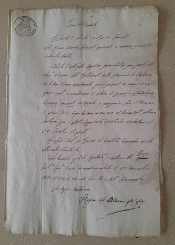 Collezione documenti antichi - collezione,