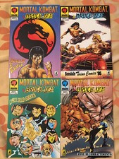 MORTAL KOMBAT BRUCE LEE MALIBU COMICS DAL N.1  AL 6, PIÙ 7/8/9 MORTAL KOMBAT!