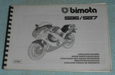CATALOGO RICAMBI BIMOTA SB6/SB7