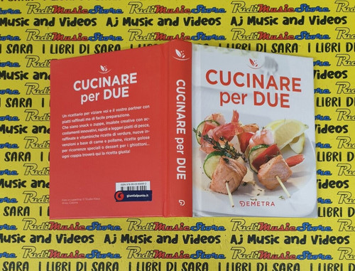 Book libro cucinare per due - cucinare,