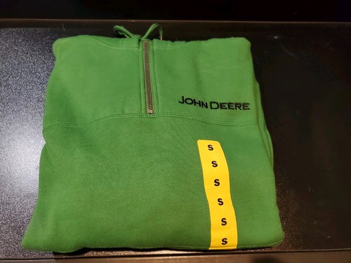 Felpa con cappuccio john deere - felpa,