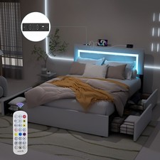 Letto imbottito 140 x 200 cm