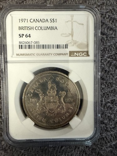 1971 canadese argento dollaro - 1971,
